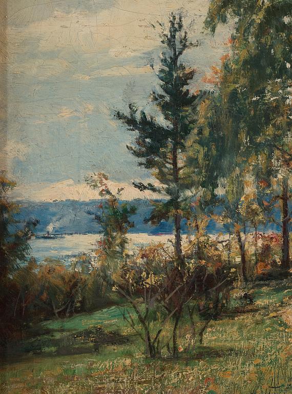 Otto Hesselbom, Summer landscape.