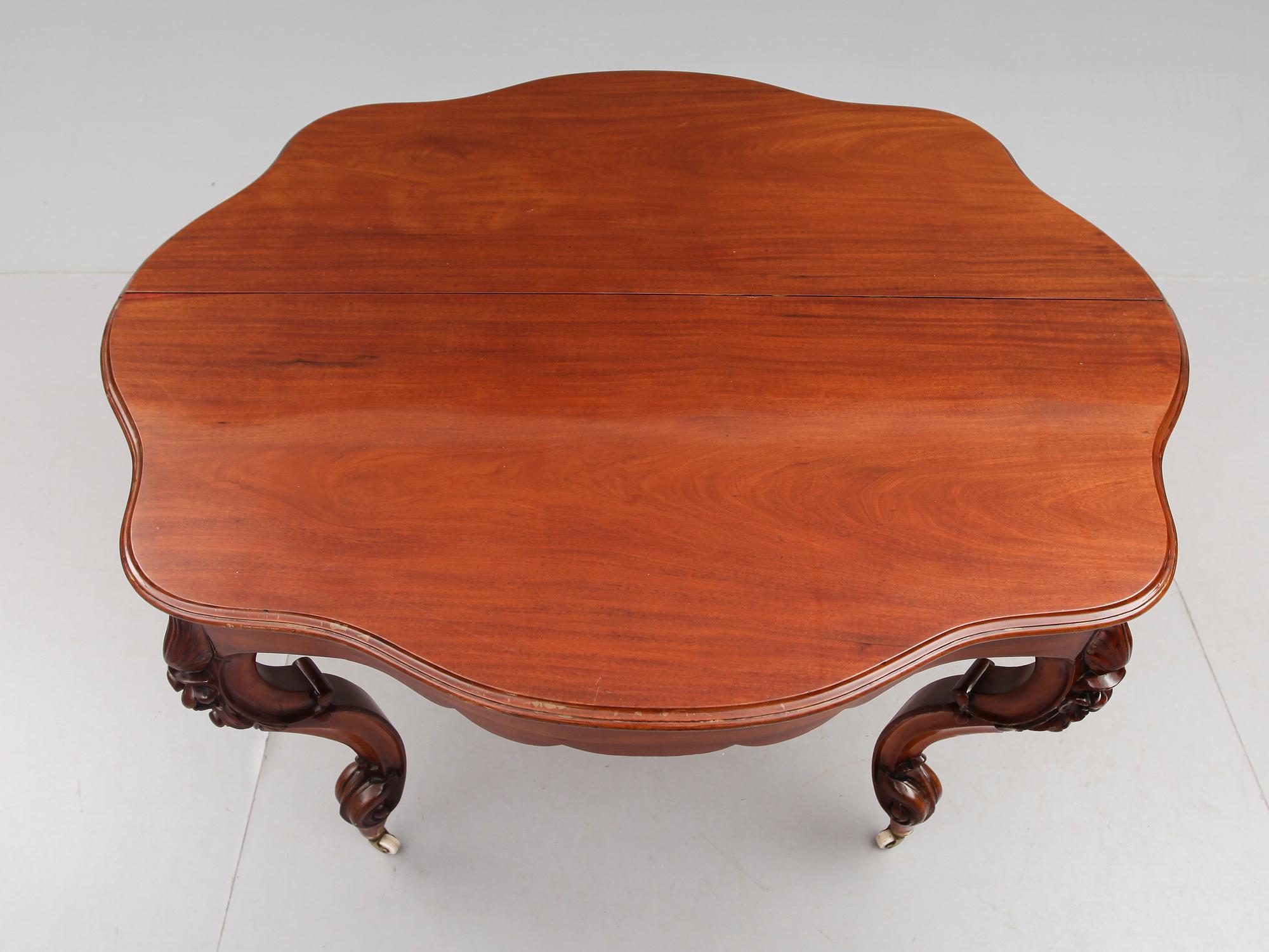 MATBORD, senempire, 1800-talets mitt.