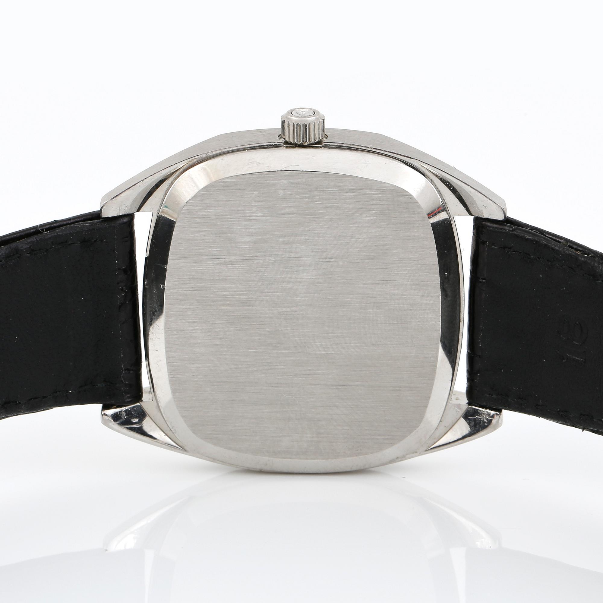 ARMBANDSUR, stål, Omega, Constellation, sent 1900-tal.