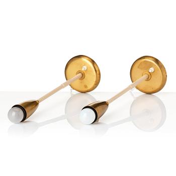 Harald Notini, a pair of table lamps, model '15602', Arvid Böhlmarks Lampfabrik, Sweden, 1940-50s.