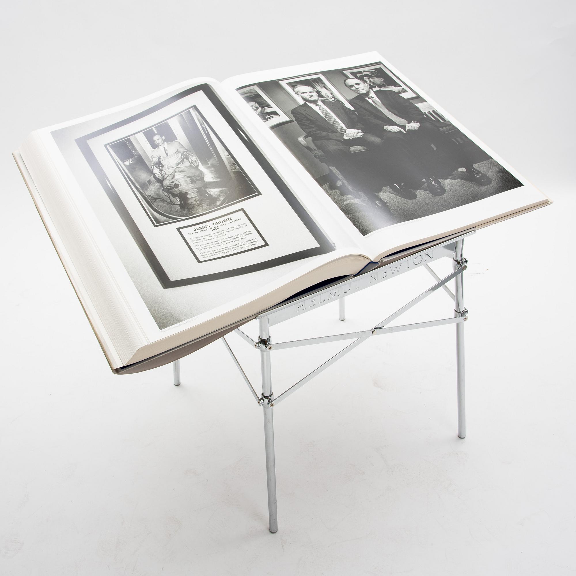 HELMUT NEWTON, bok, "Sumo", Taschen, Monte Carlo 1999, signerad och numrerad 08227/10000.