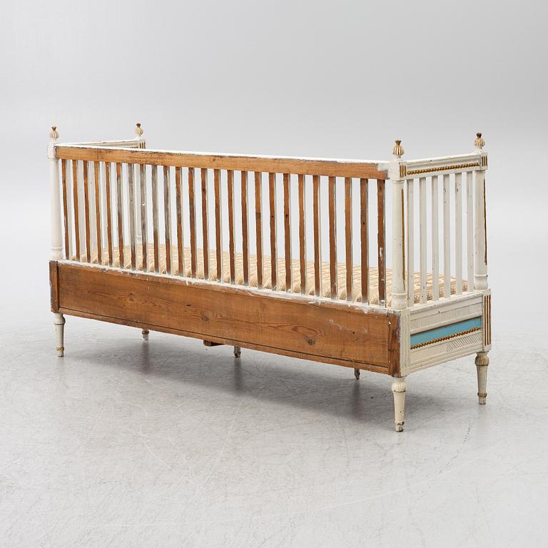 Sofa, late Gustavian, circa 1800.