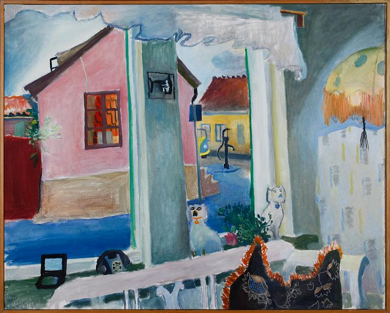 ROLF SWEDBERG, olja på duk, signerad.
