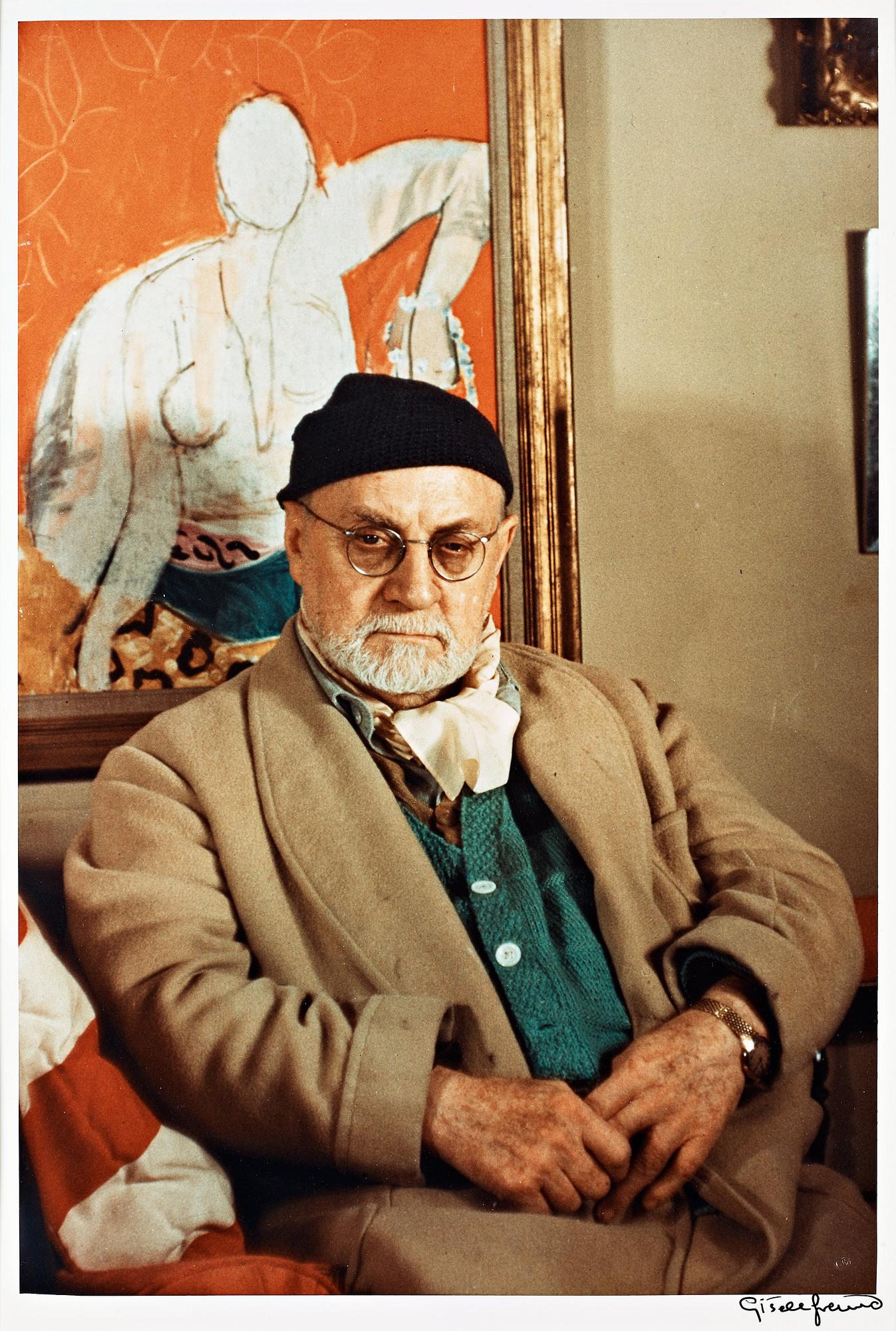 Gisèle Freund, "Henri Matisse, Paris, 1948".