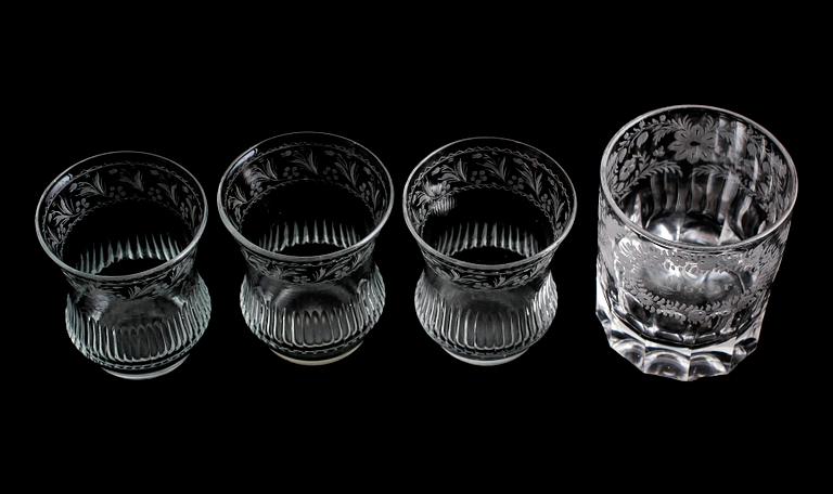 GLAS, 4 st (3+1), 1800-tal.