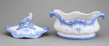 TERRIN, fajans. Gabriel Burmeister, Gabrielkeramik, Timmernabben, 1930-tal.