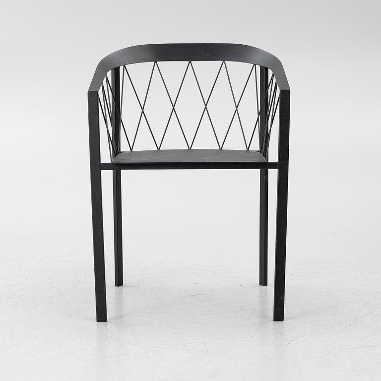 Ida L. Hildebrand, armchair, “My Chair Net”, Friends & Founders, contemporary.