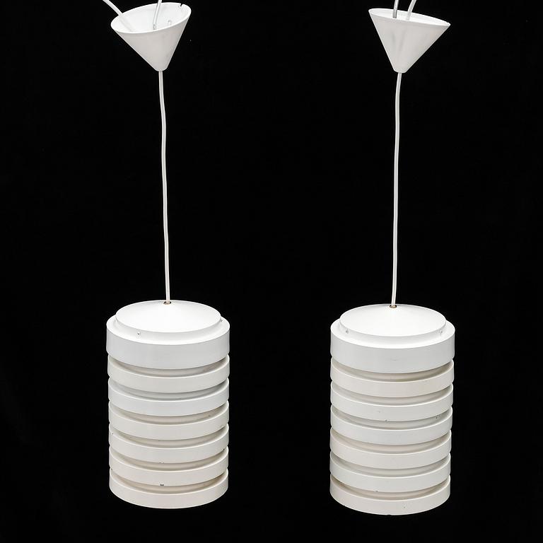 Hans-Agne Jakobsson, a pair of model T-487 ceiling lights, Markaryd.
