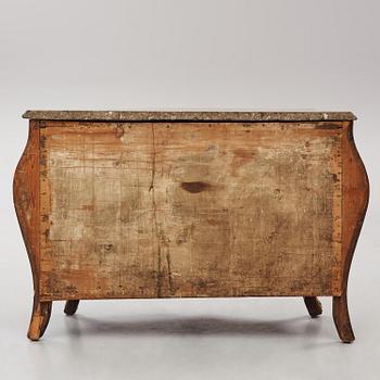 A Swedish Rococo commode by G Foltiern.