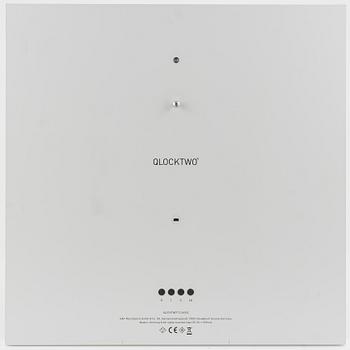 Biegert & Funk, väggur, QlockTwo Classic Creators Edition Rust.