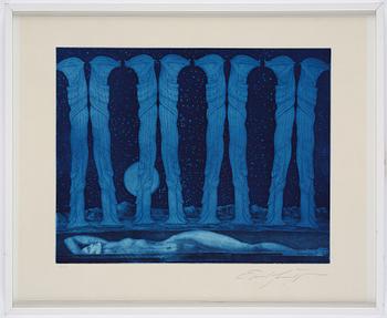 Ernst Fuchs, Untitled from: "Hommage aux Prix Nobel" (The Nobel Prize Portfolio).