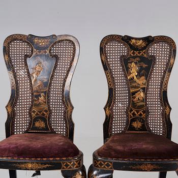 STOLAR 4 st, Queen-Anne-stil, 1900-talets andra kvartal.