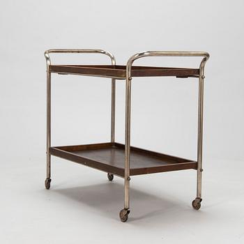 Serveringsvagn, funkkis, 1930/40-tal.