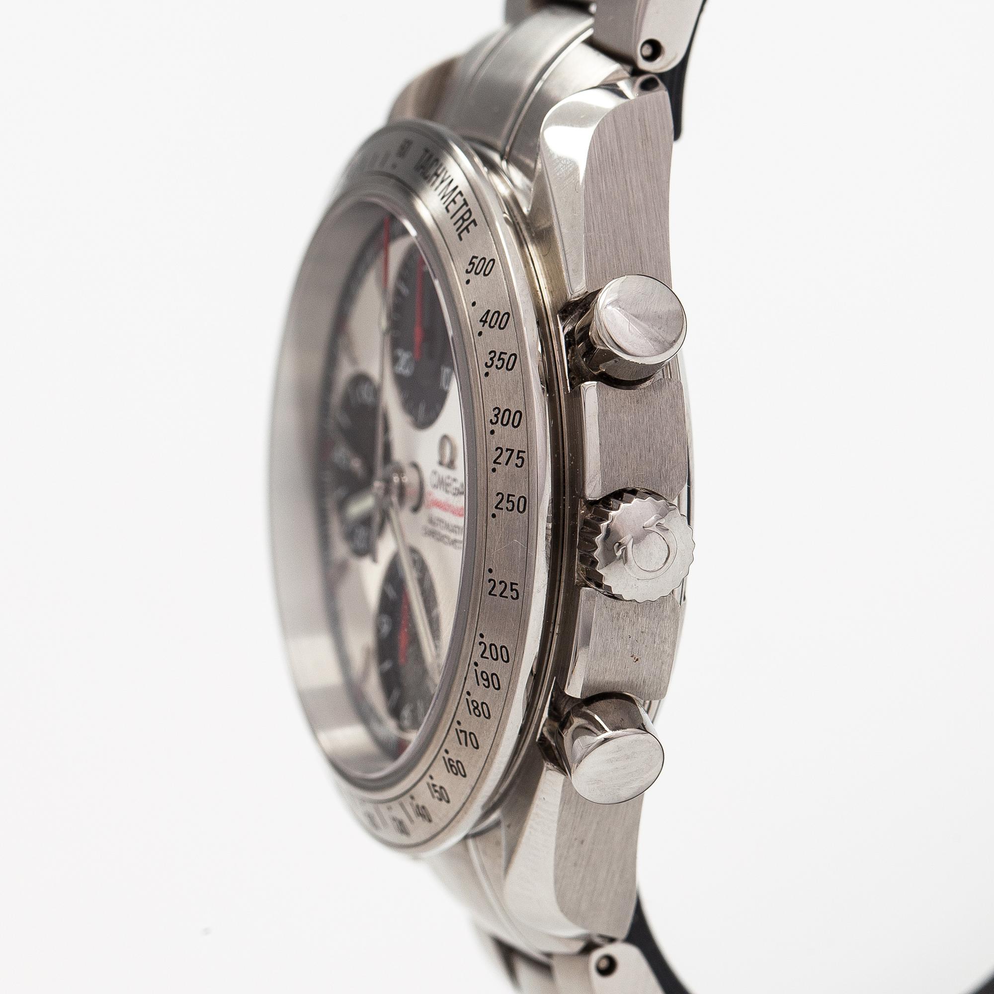Omega, Speedmaster, 100m, wristwatch, 39 mm.