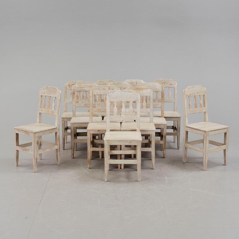 STOLAR, 12 st, allmoge, omkring 1900.