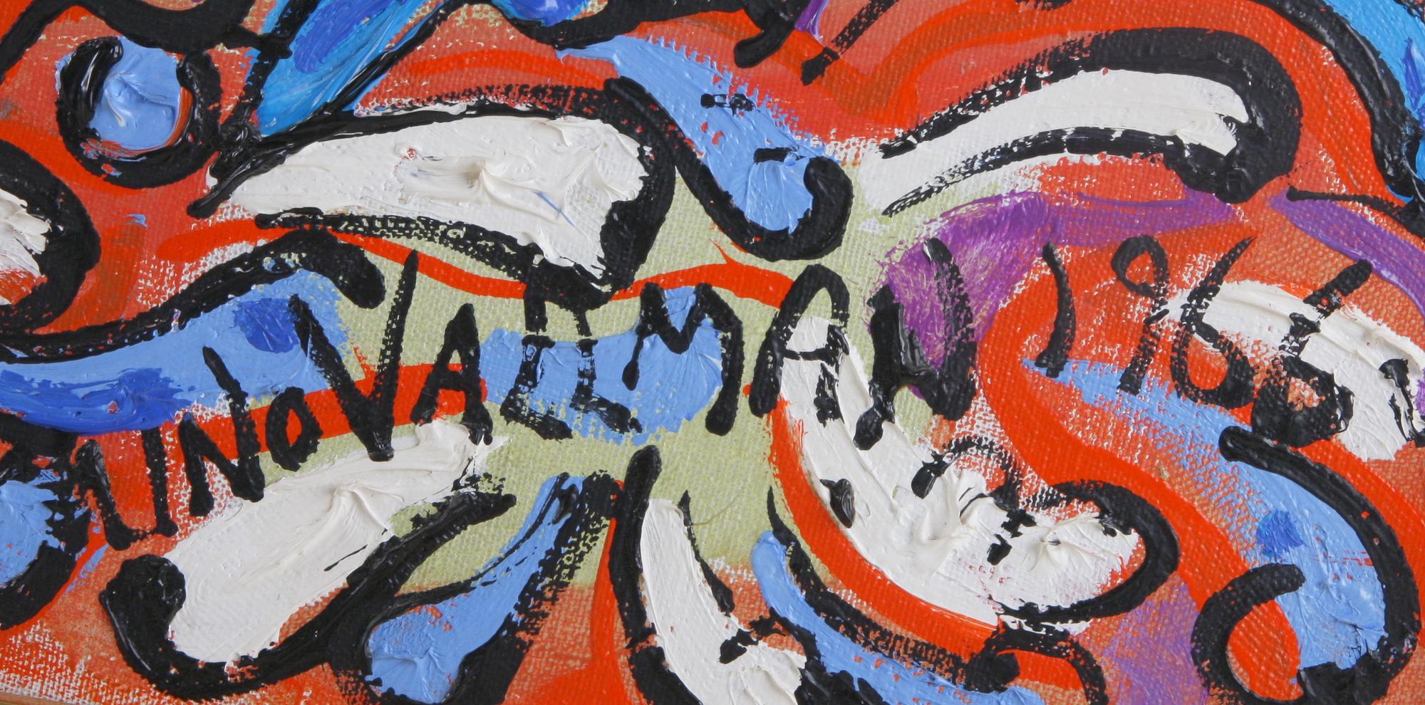 UNO VALLMAN, olja på duk, sign o dat 1966.