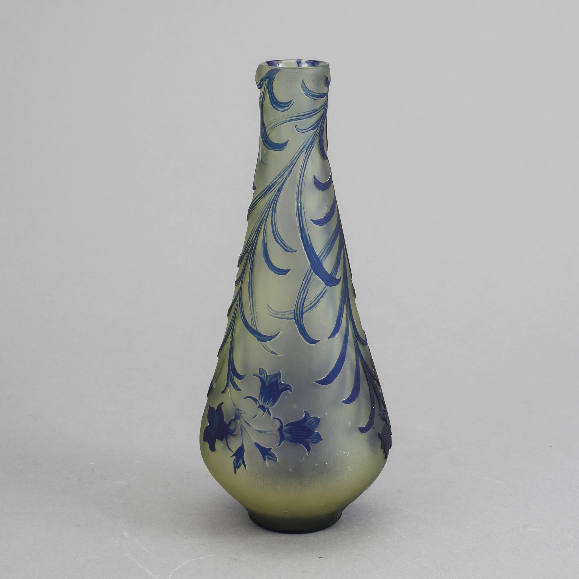 VAS, glas, Axel Enoch Boman, Kosta, omkring 1900.