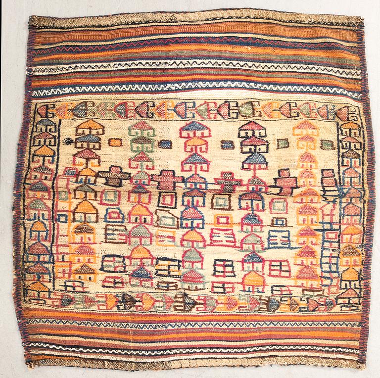 Carpet Kashgai Sofreh, old 132x103 cm.