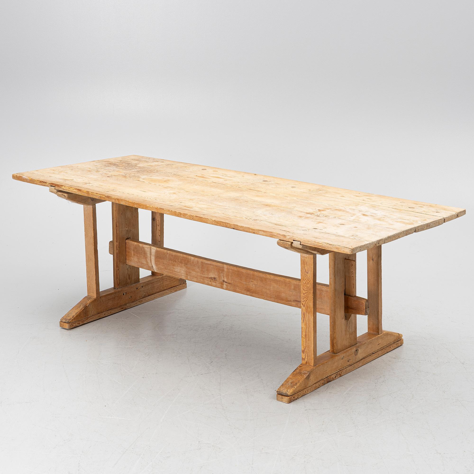 Bockbord, allmoge, 1800-tal.