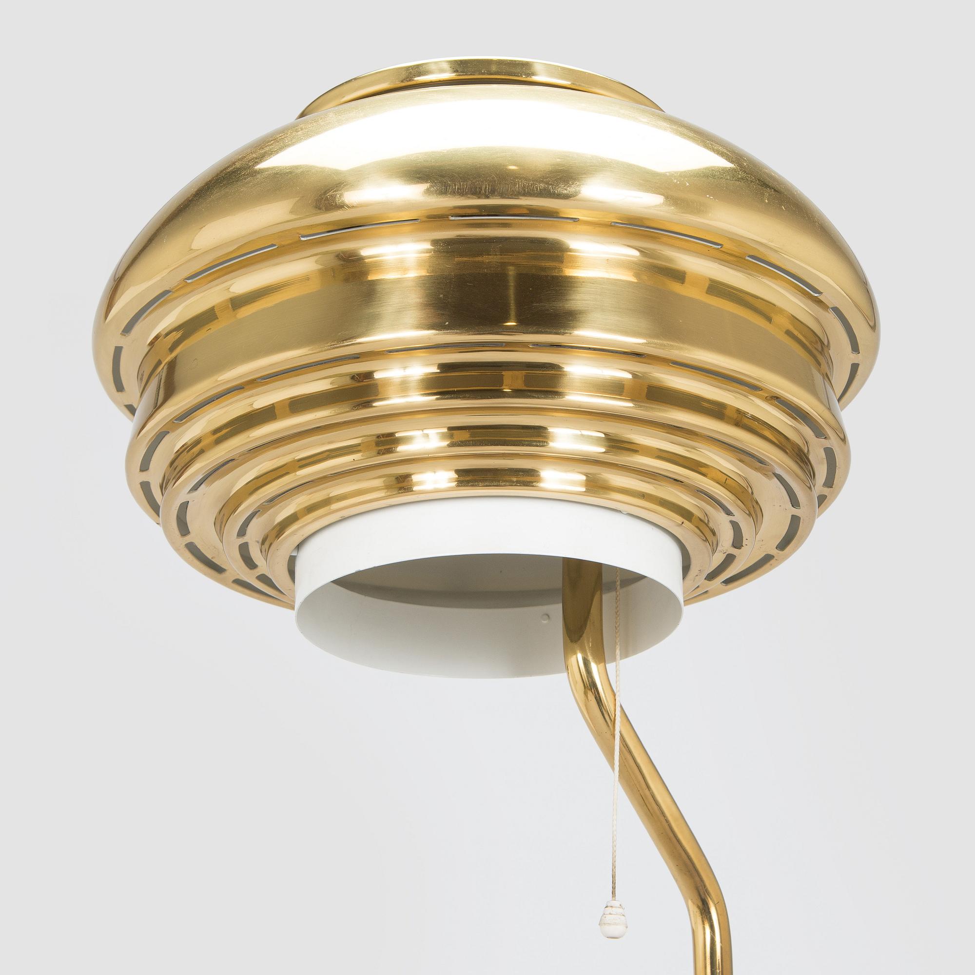 Alvar Aalto, golvlampa, modell A808, Valaistustyö.