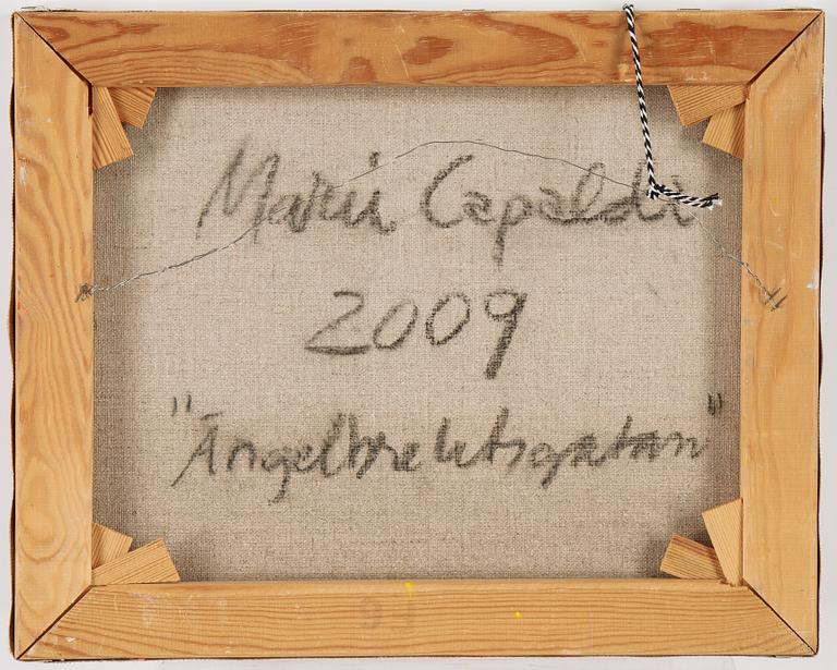 Marie Capaldi, oil on canvas, signed and dated 2009 verso.