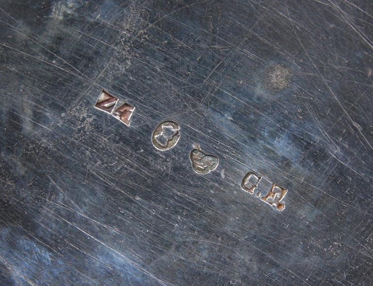 KANNA, silver, empire, 1854. 182 gram.