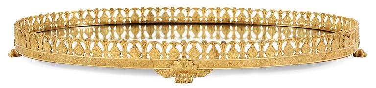 BORDSPLATEAU, Frankrike, 1800-talets början. Empire.