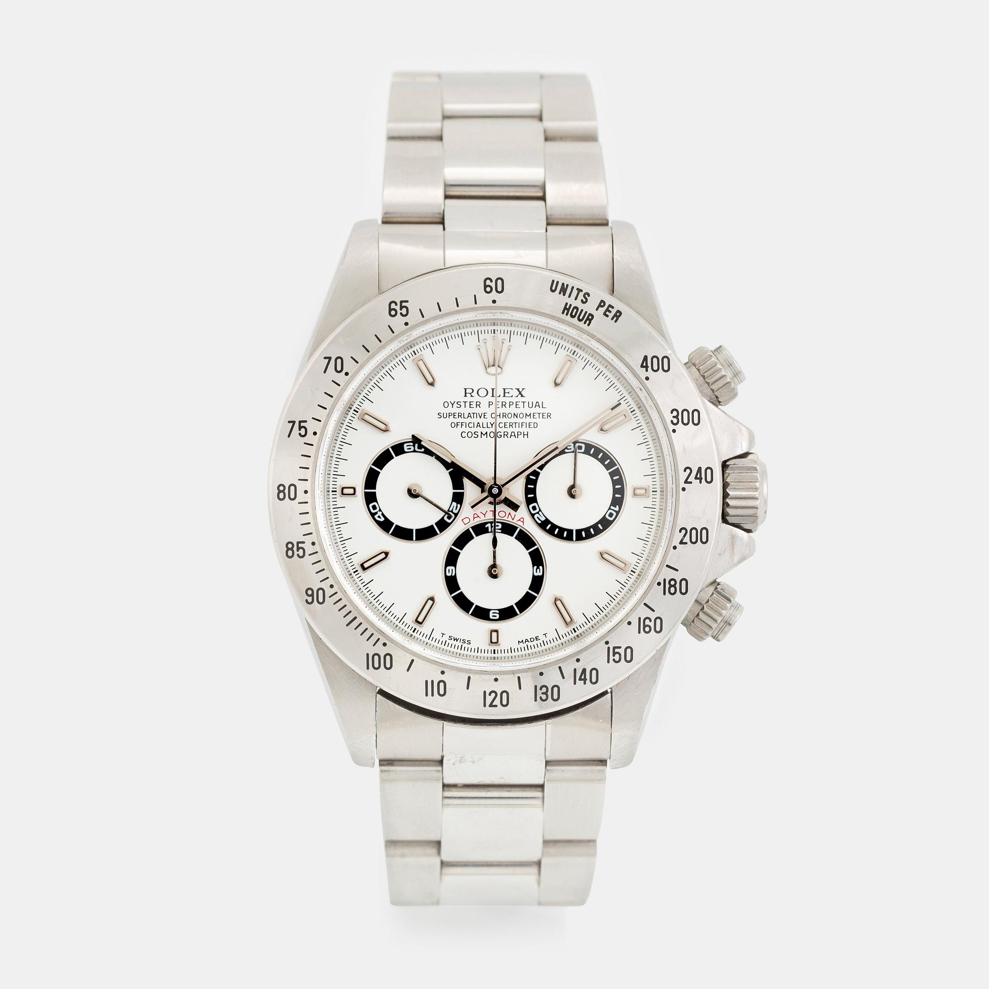 Rolex, Cosmograph, Daytona, chronograph, "Zenith", ca 1998.