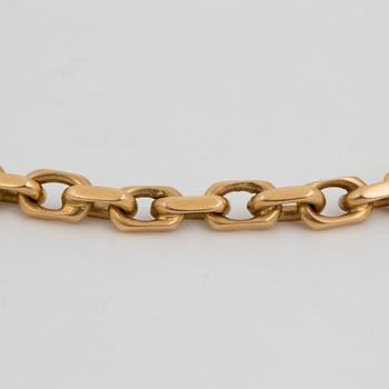 ARMBAND, 18K guld, ankarlänk.