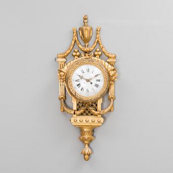 An early French pendulum wall clock.