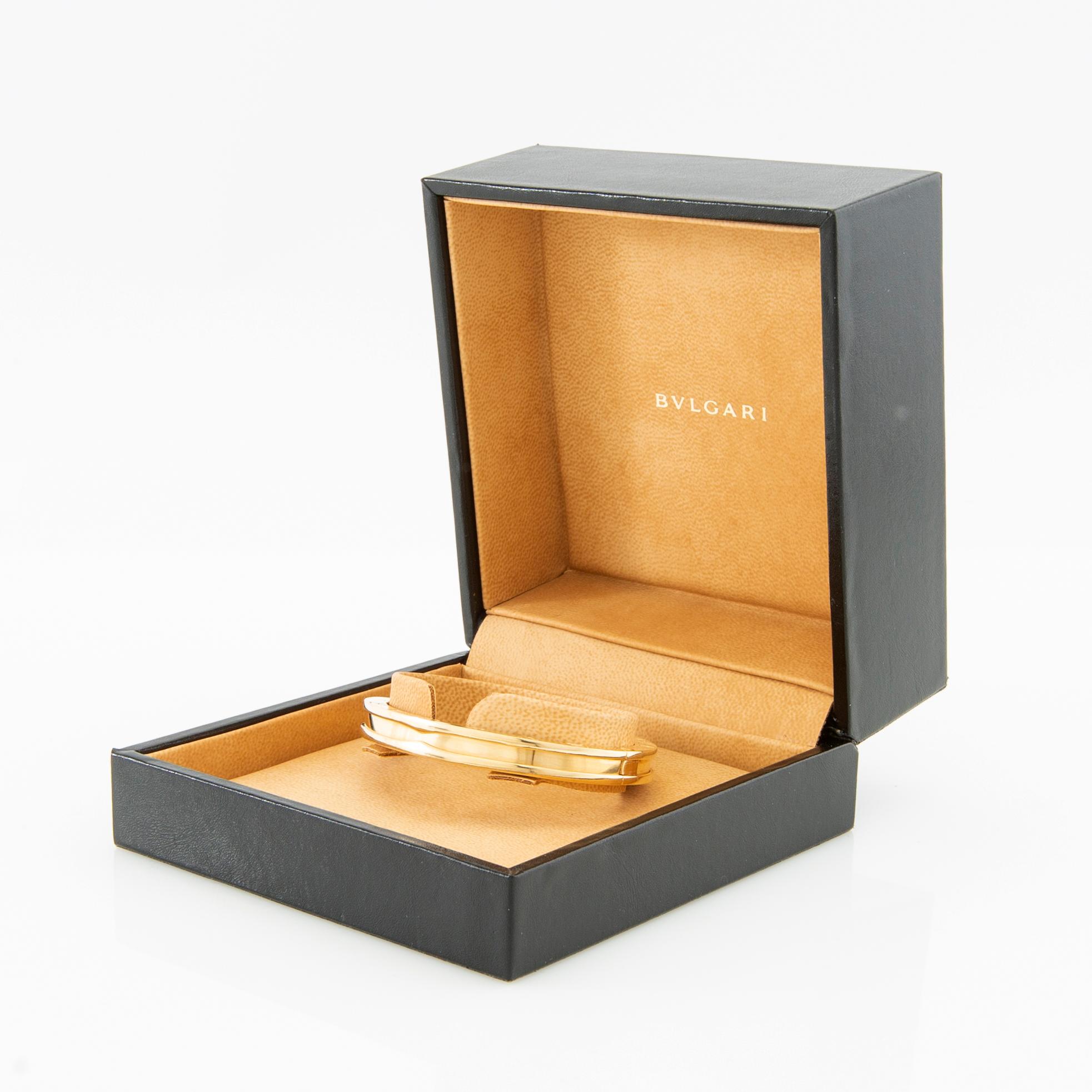 Bulgari, Bracelet "B.zero1" 18K gold.