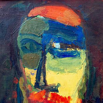 Lennart Rosensohn,  olja på duk signerad.