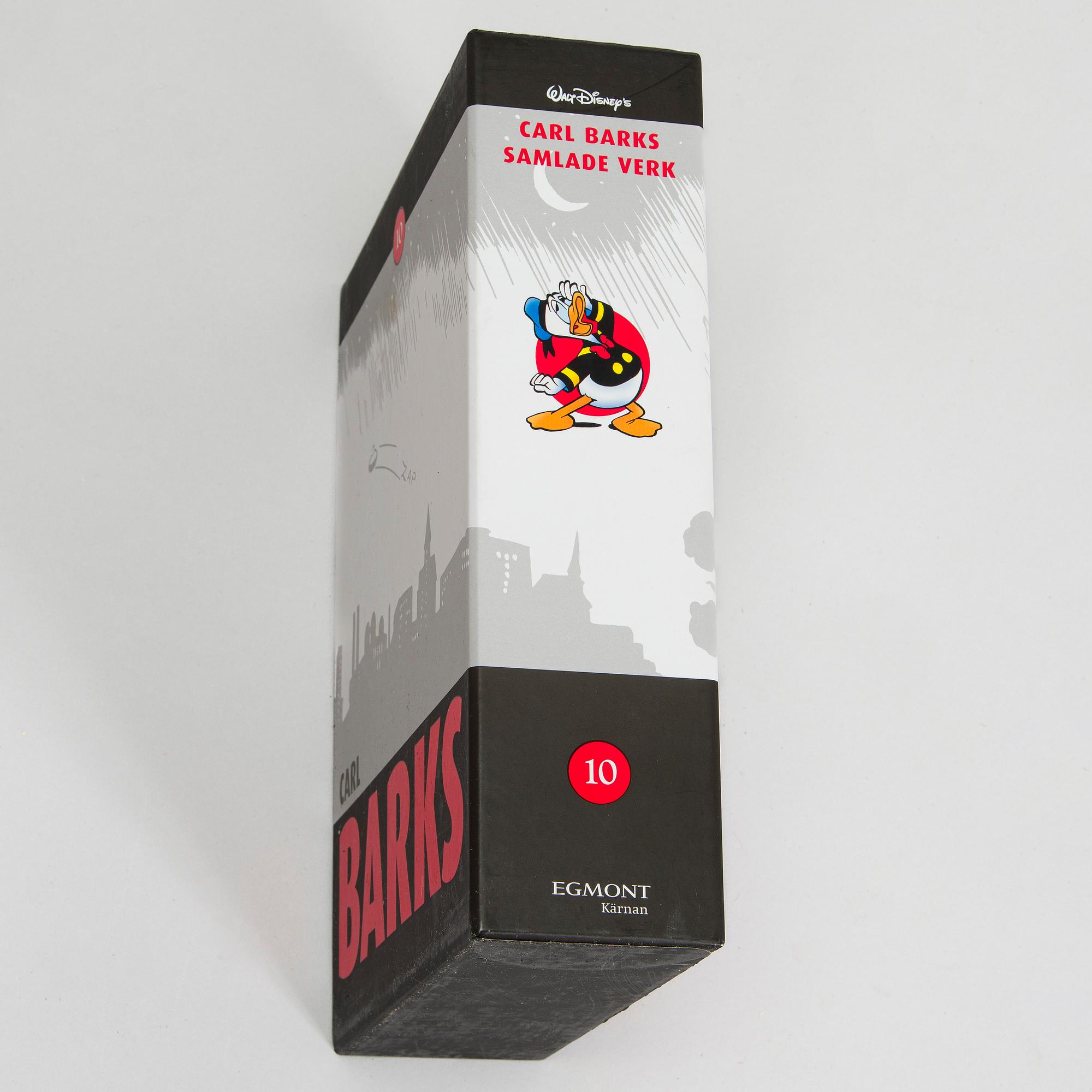 Carl Barks, "Carl Barks' Collected Works", 30 volumes, Egmont Publishing 2005-2008.