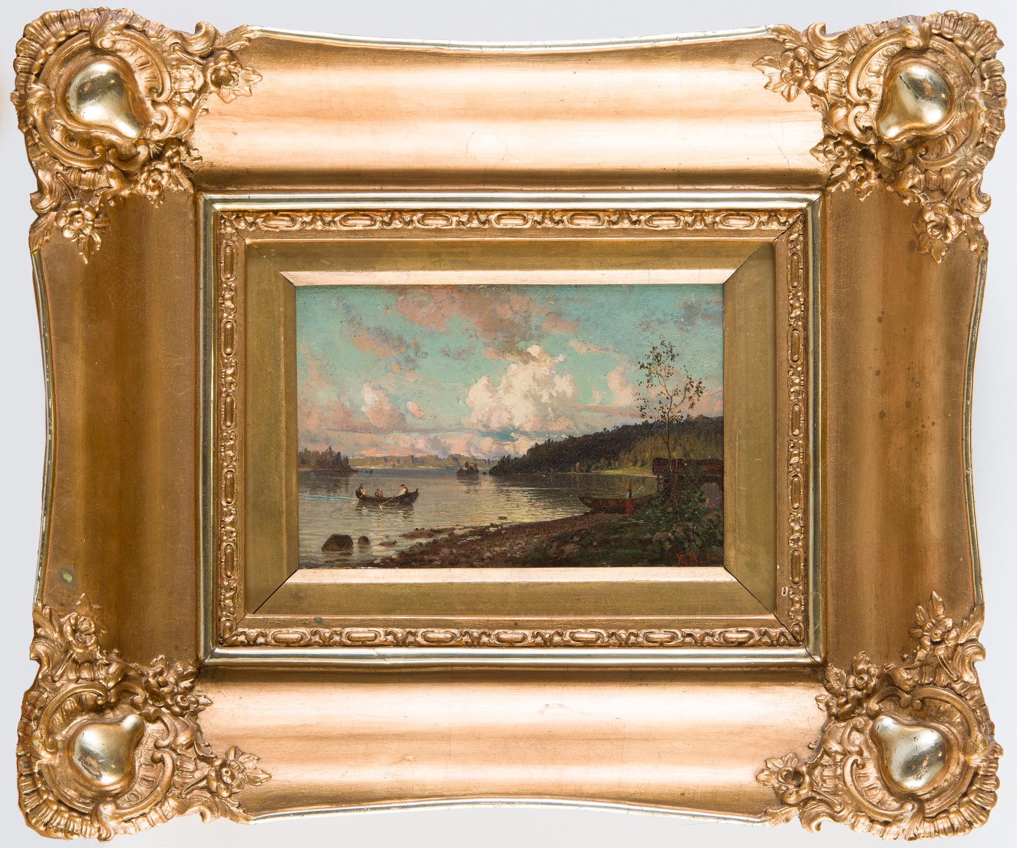 Hjalmar Munsterhjelm, Båttur.