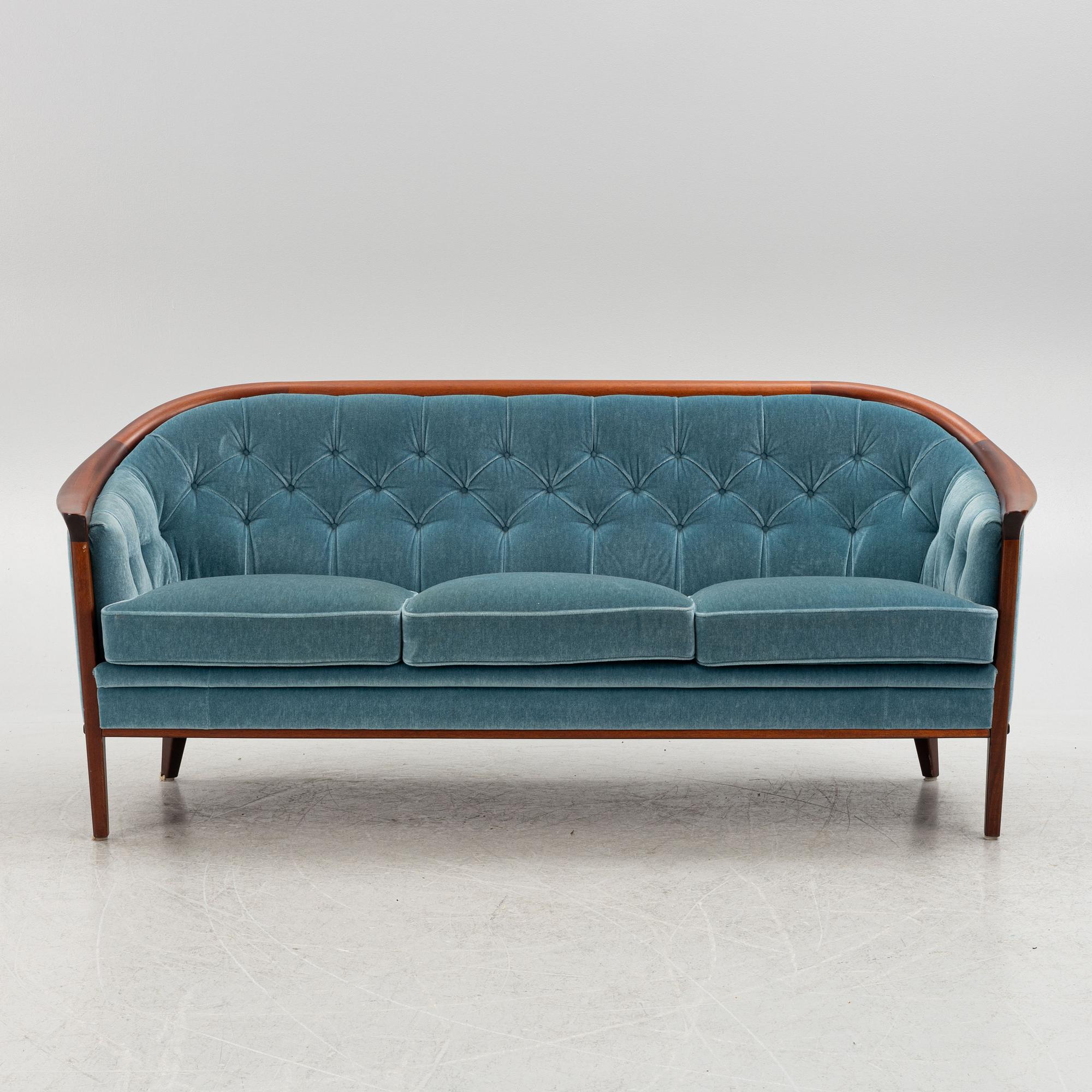 A "Fabiola" sofa, Bröderna Andersson, Sweden, second half of the 20th century.