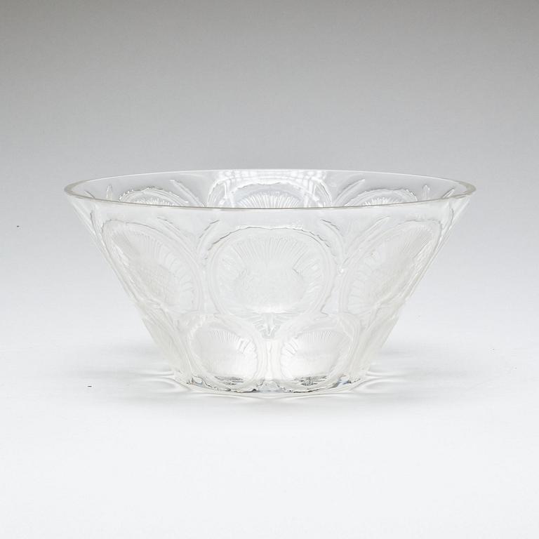 SKÅL, glas, Lalique, Frankrike.