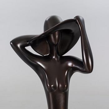 MARIE-MADELEINE GAUTIER, sculpture, glassfibre.