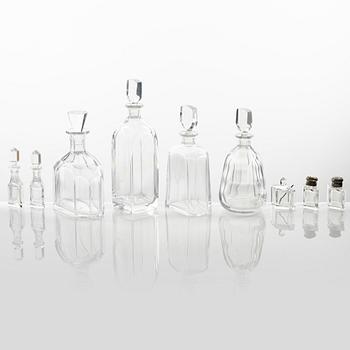 Set of glassware, ca 115 pieces, Elis Bergh, "Kronoberg", mid 1900's.