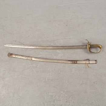 A Swedish officer's sword, second half of the 19th Century.