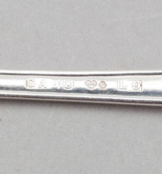 SKEDAR, 12 st, GAB 1937. Total vikt 229 g.