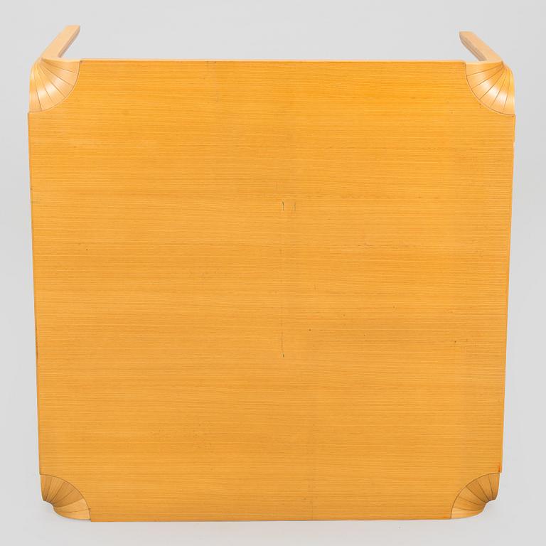 Alvar Aalto, a mid-20th century model MX800B coffee table for Artek.