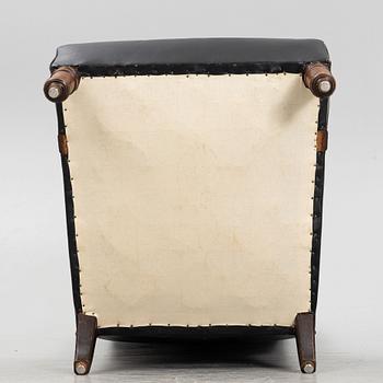 An armchair, late 19th Century.