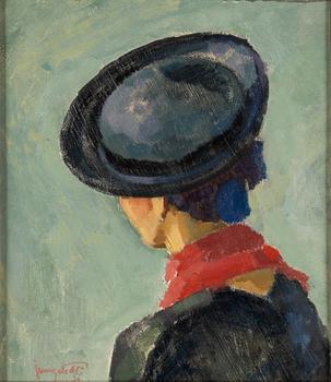 KURT JUNGSTEDT, oil on panel, signed and dated -36.