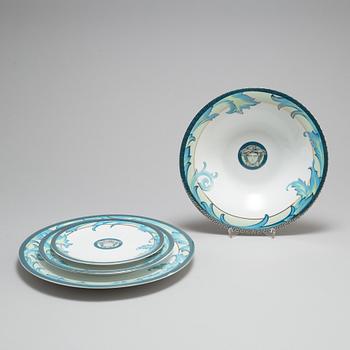 VERSACE, an 18-piece porcelain service 'Arabesque' from Rosenthal.