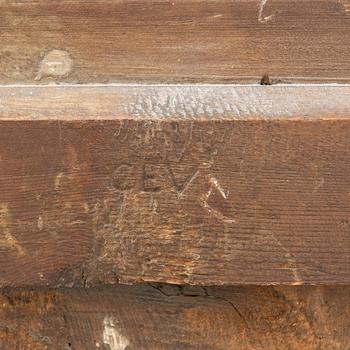 Spegel Gustavianskt Stockholmsarbete signerad Johan Åkerblad  (mästare i Stockholm ca 1780-1800).