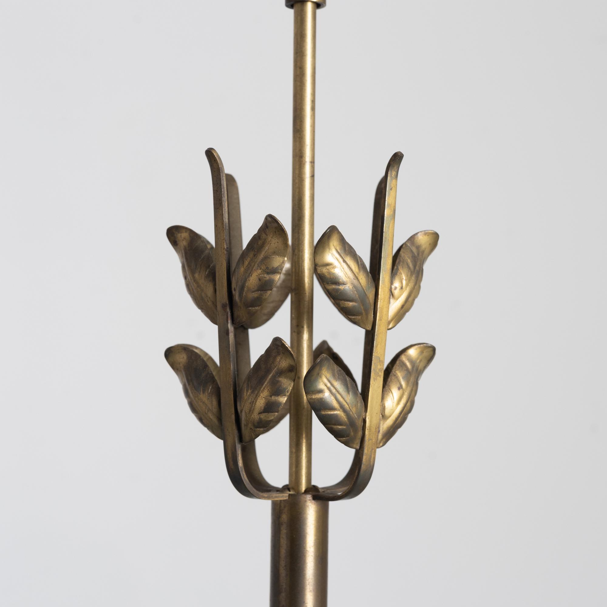 Harald Notini, taklampa, modell "11445", Arvid Böhlmarks Lampfabrik, Stockholm, 1940-tal.