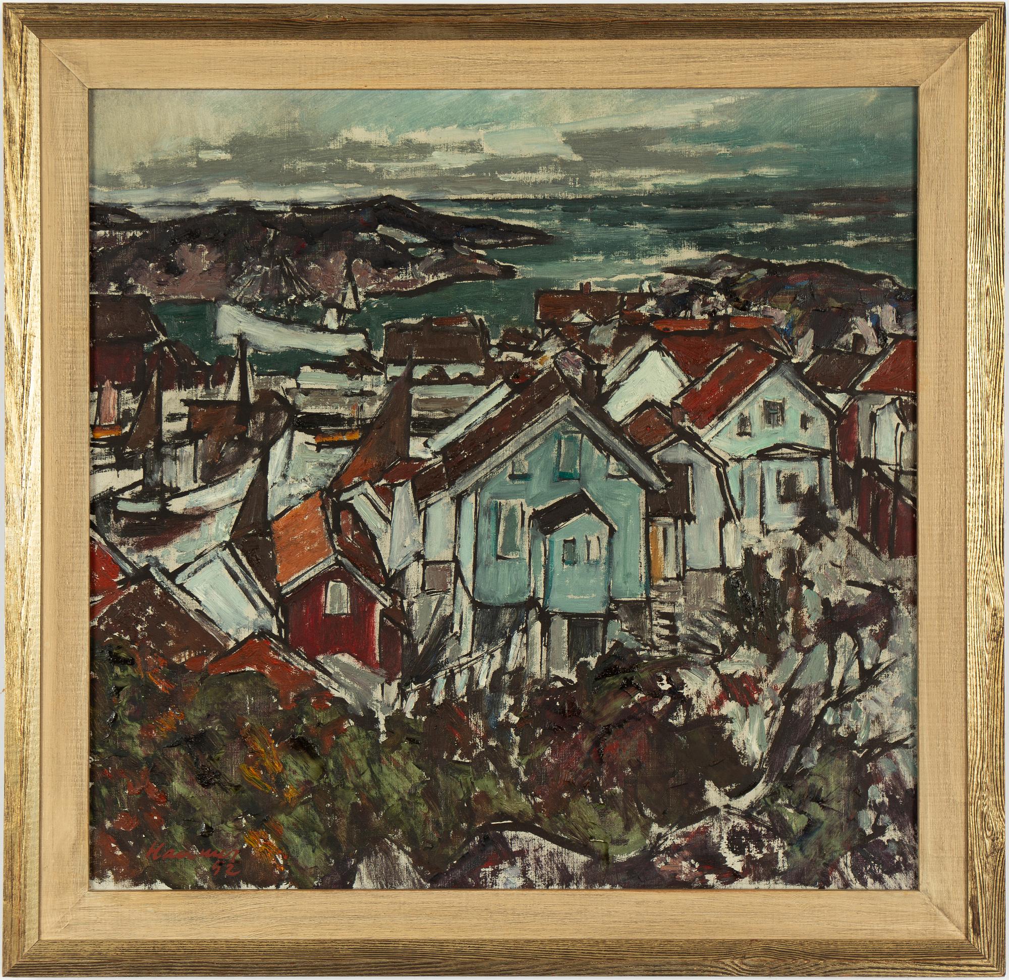 Eerik Haamer, ”Motiv från Mollösund”.