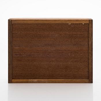 Tapio Wirkkala, a silver lidded wooden box, Kultakeskus, Hämeenlinna 1983.