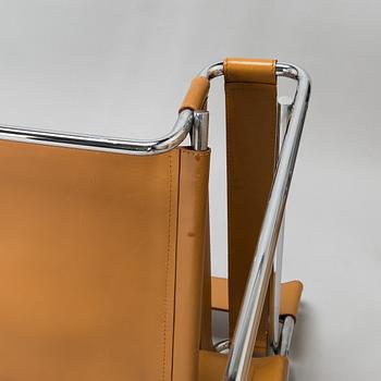 Marcel Breuer, Two "Wassily" armchairs. Gavina, latter part of the 20th century.