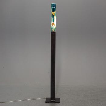 KJELL ENGMAN, a unique sand cast glass sculpture, Kosta Boda, Sweden.